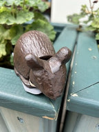 Mouse Secret Cast Iron Key Holder
