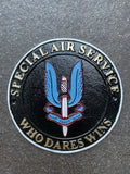 Special Air Service Who Dares Wins Cast Iron Sign