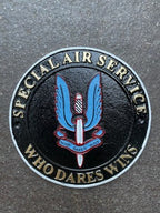 Special Air Service Who Dares Wins Cast Iron Sign