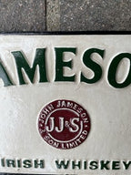 Jameson Irish Whiskey Cast Iron Sign