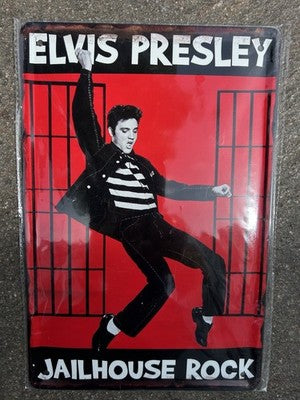 Elvis Presley Metal Sign