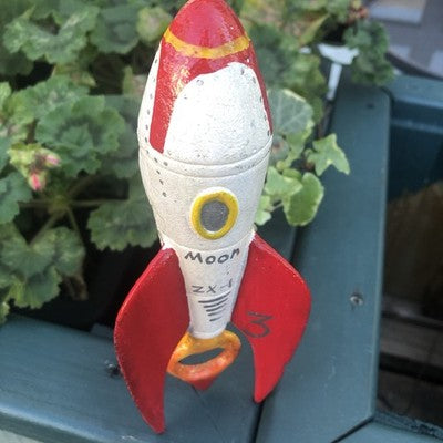Spaceship Cast Iron Bottle Opener