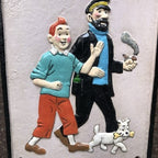 Tin Tin Cast Iron Sign