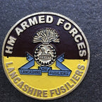 HM Armed Forces Lancashire Fusiliers Cast Iron Sign