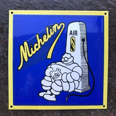 Michelin Air Enamel Sign