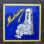Michelin Air Enamel Sign
