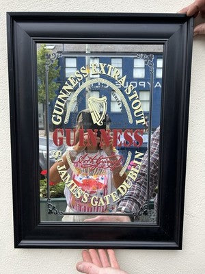 guinness pub mirror