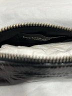 beck sondergaard Black Patent Zipped Pencil Case