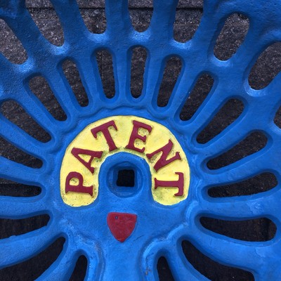 Patent Cast Iron Tractor Seat