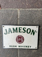 Jameson Irish Whiskey Cast Iron Sign