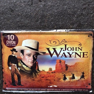 John Wayne Western Sign