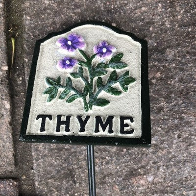 Herb Tags Cast Iron Set Of 10