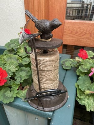Gardeners Cast Iron String And Scissor Dispenser