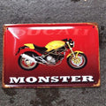 Ducati Monster Metal Sign