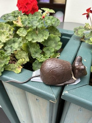 Mouse Secret Cast Iron Key Holder