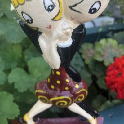Dancing Couple Cast Iron Doorstop