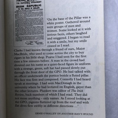 The 1916 Proclamation By John OâConnor