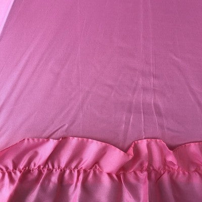 Umbrella Flamingo With Ruffles Free Standing Full Length