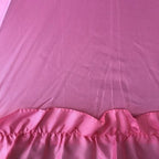 Umbrella Flamingo With Ruffles Free Standing Full Length