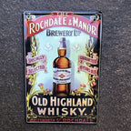 The Rochdale & Manor Brewery Ltd Metal Sign