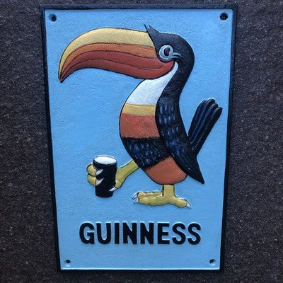 Guinness Cast Iron Sign