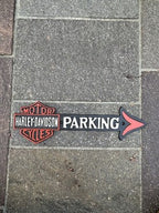 Harley Davidson Parking Cast Iron Sign