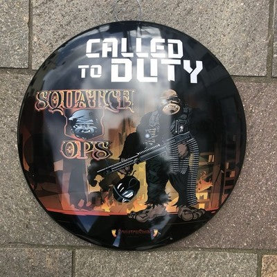 Called To Duty Domed 40 Cms Metal Sign