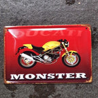Ducati Monster Metal Sign