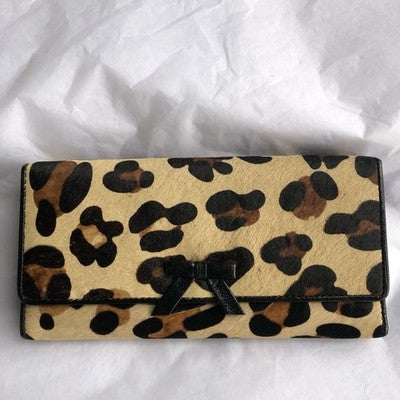 Animal Print Leather Wallet No 1