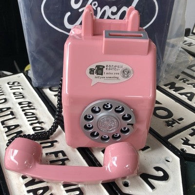 Pink Old Fashion Style Money Box