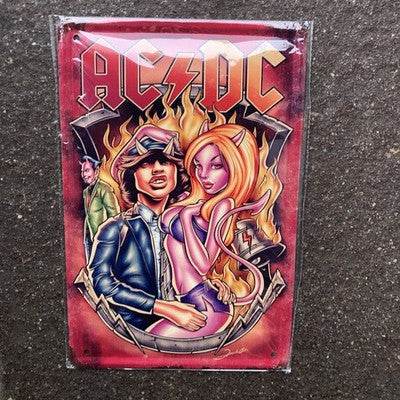 AC/DC Bell & Sign Bundle