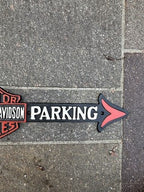 Harley Davidson Parking Cast Iron Sign