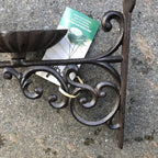 Bird Feeder With Bracket Cast Iron
