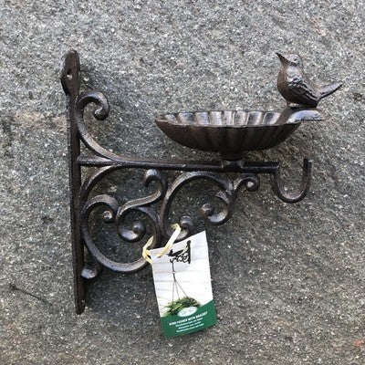 Bird Feeder With Bracket Cast Iron