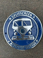 VW Splitscreen Approved Garage Aluminium Sign