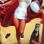 Coca Cola Retro Metal Sign