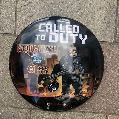 Called To Duty Domed 40 Cms Metal Sign