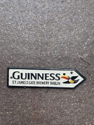 Guinness Cast Iron Sign