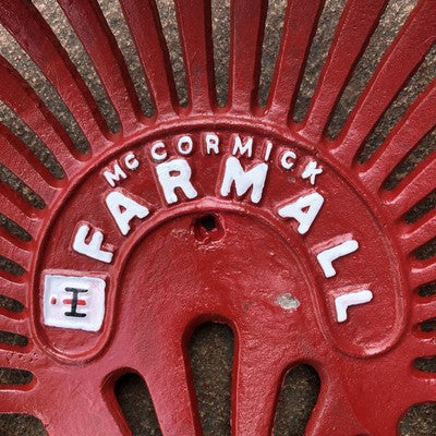 Farmall Cast Iron Tractor Seat