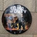 Called To Duty Domed 40 Cms Metal Sign