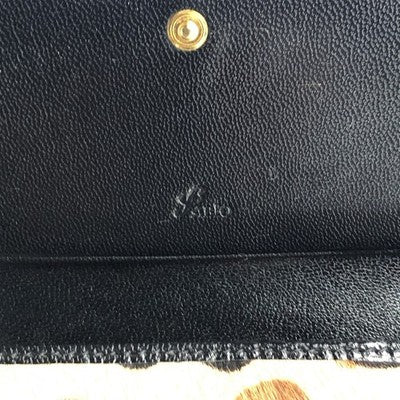 Animal Print Leather Wallet No 1