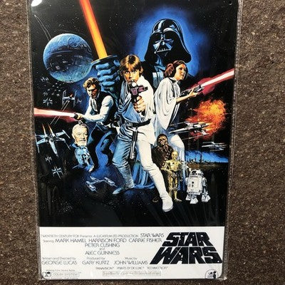 Star Wars Metal Sign