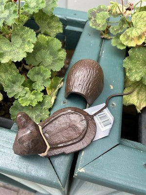 Mouse Secret Cast Iron Key Holder