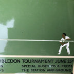 Wimbledon Enamel Sign