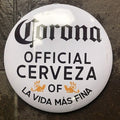 Corona Official Cerveza 40 Cms Domed Metal Sign