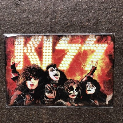 Kiss Metal Sign