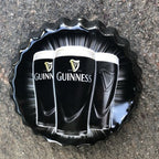 Guinness Metal Beer Top Bottle Lids Set Of Three