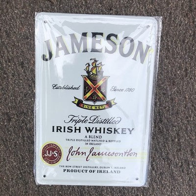 Jameson Irish Whiskey Metal Sign