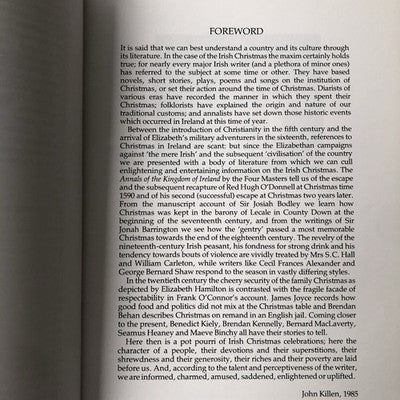 The Irish Christmas Book By John Mullen