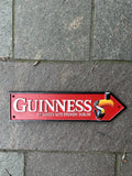 Guinness Cast Iron Sign 